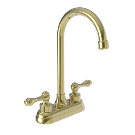 Newport Brass Prep/Bar Faucet in Polished Brass Uncoated (Living) 808-03N